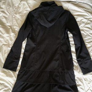 Athleta Herringbone Shelter Cove Rain Jacket M